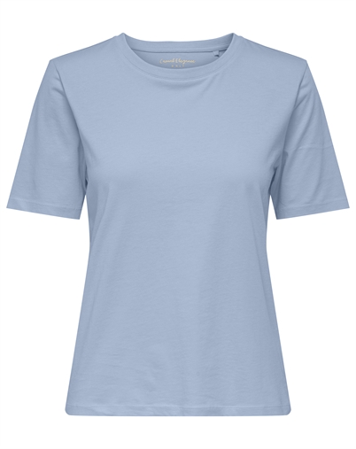 Only - ONLHappy O-Neck T-Shirt - Cashmere Blue